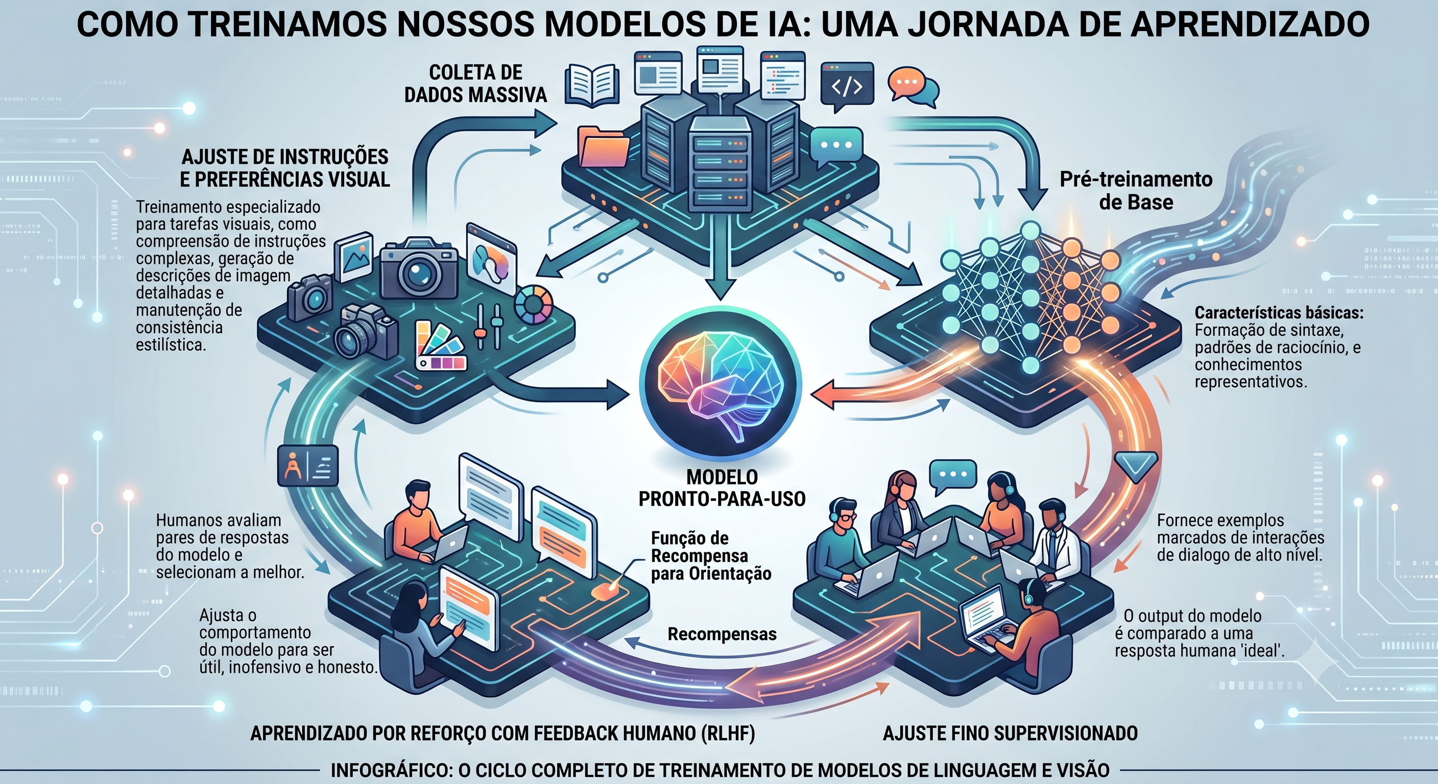 Você treina seus modelos de IA?